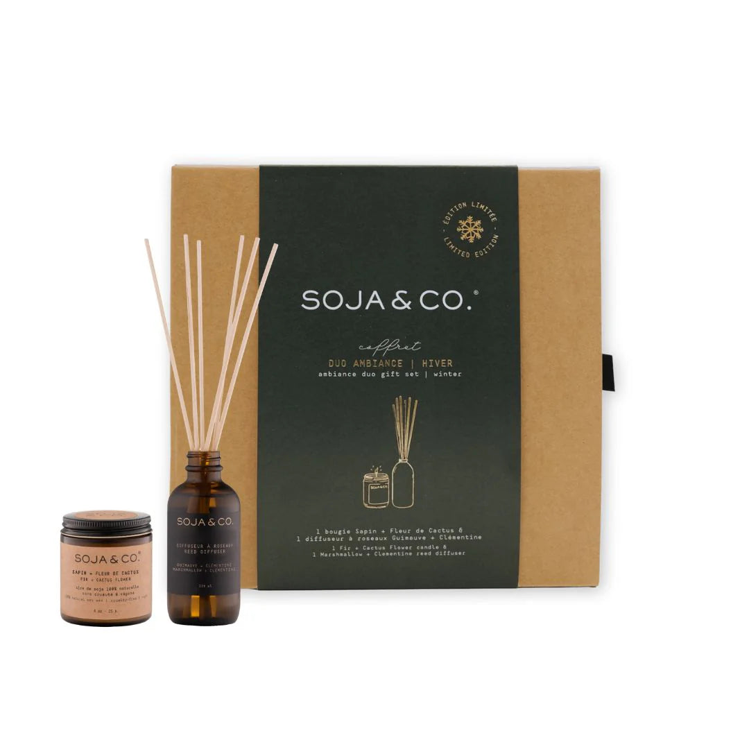 Duo Ambiance | Bougie & Diffuseur | Hiver