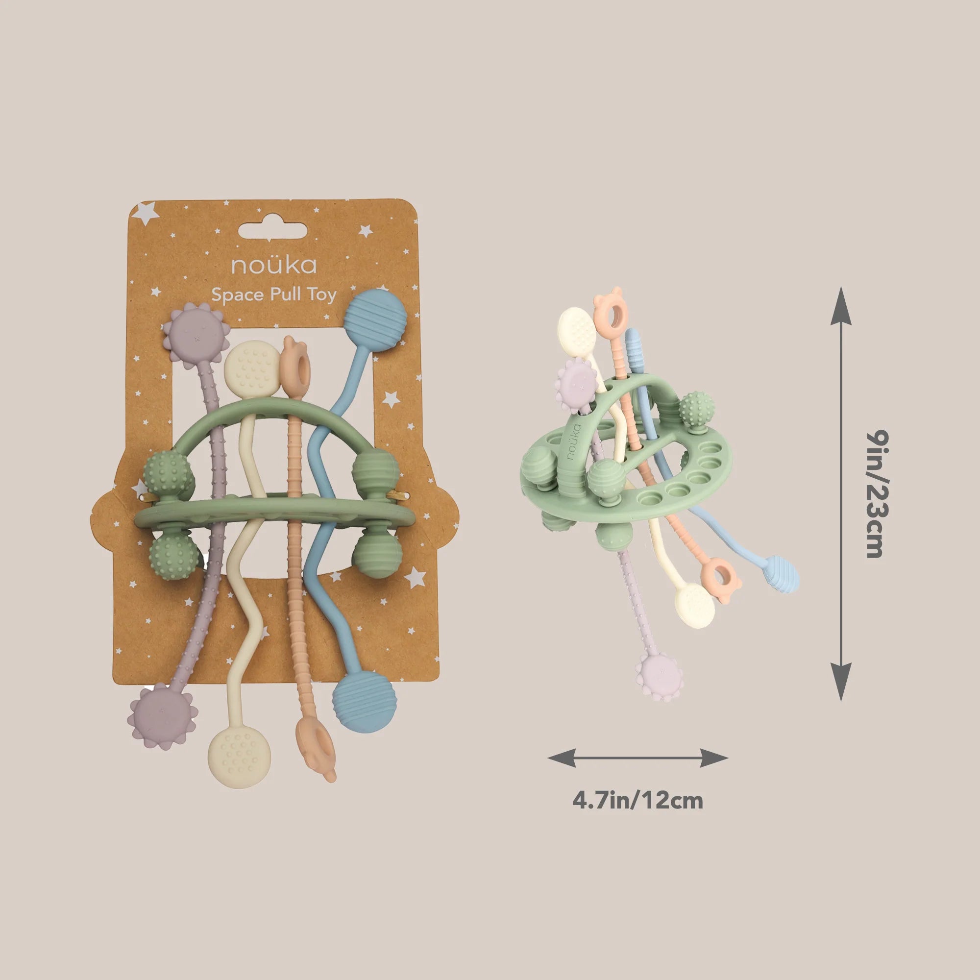 Space Pull Toy | Light Spring