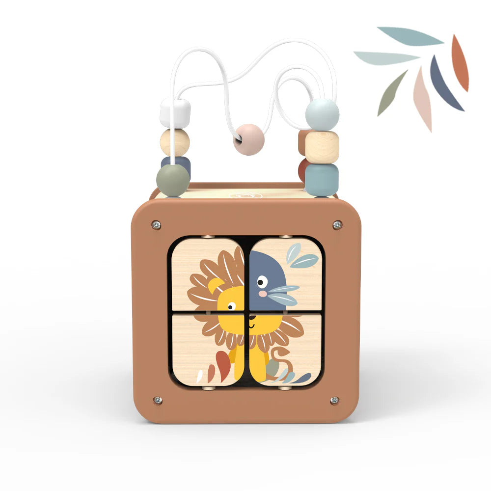 Jouet d'éveil | Cube multi-activités