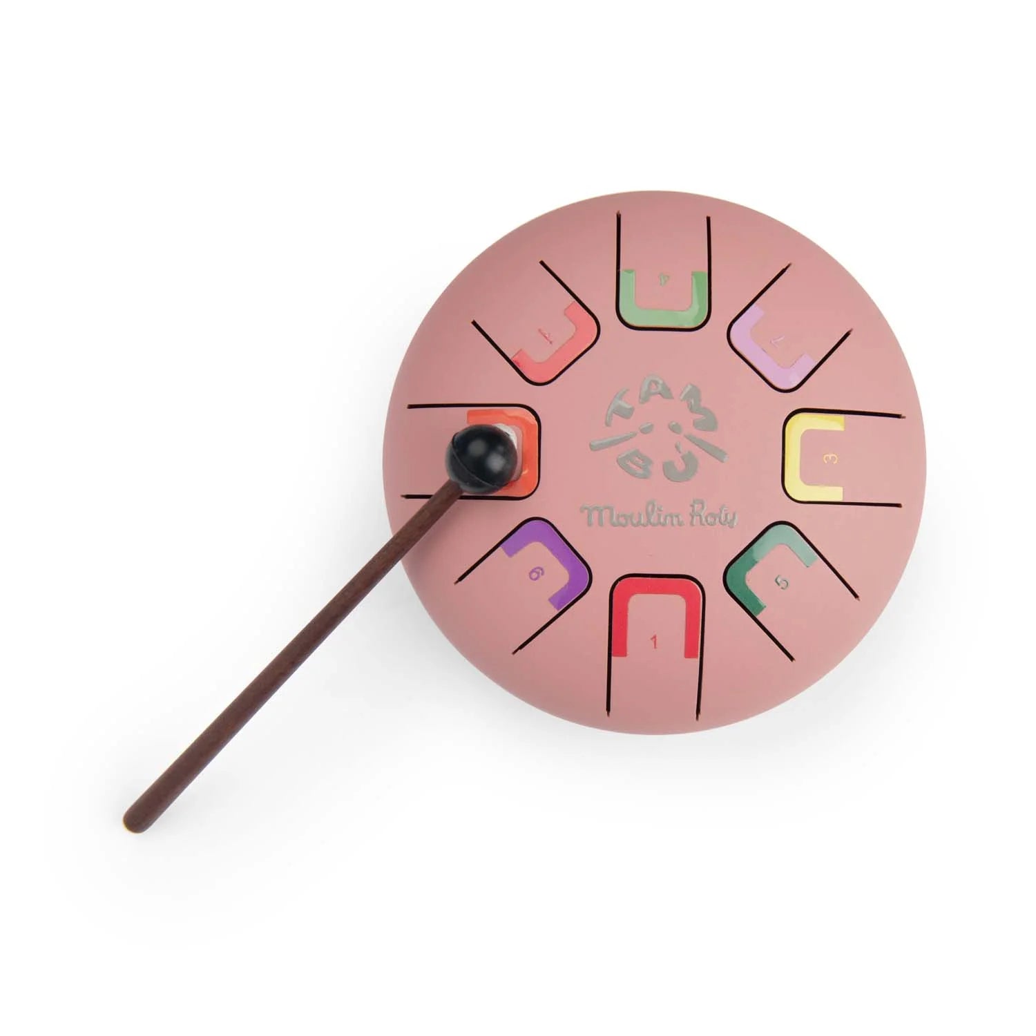 Tambour à languettes | Moulin Roty x Tambú 6" | Après la Pluie