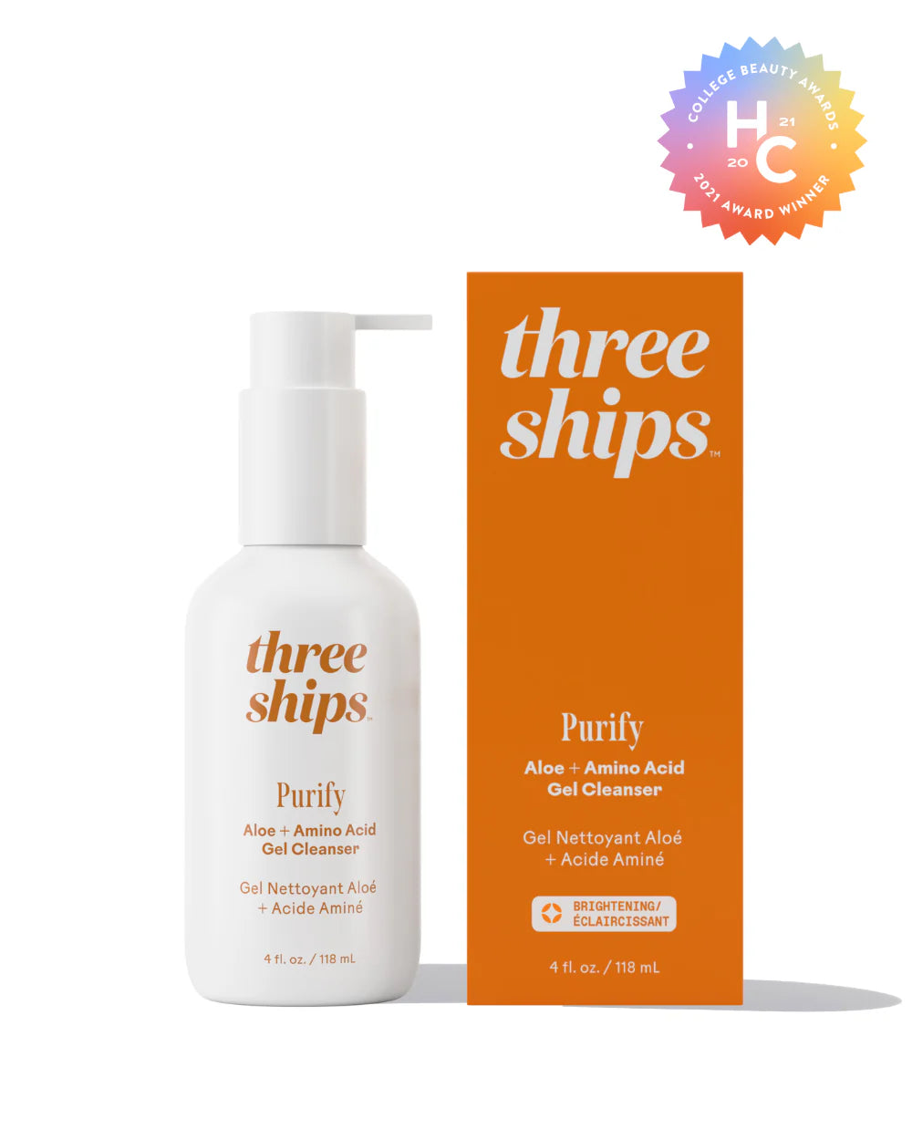 Gel nettoyant Aloé + Acide Aminé | Purify