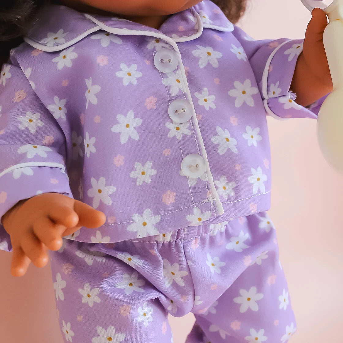 Ensemble sleepy time | Daisy | Pyjama, pantoufles, lait et hochet