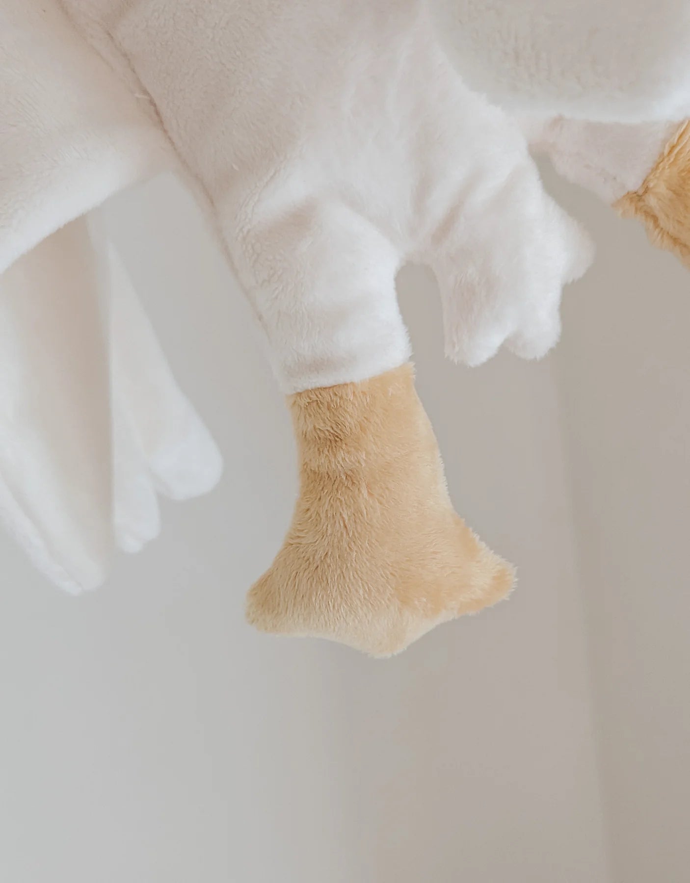 Peluche doudou | Oie crème | Odile