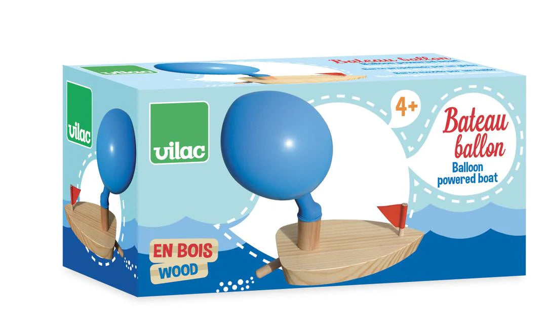 Water experiment game | Balloon Powered Boat