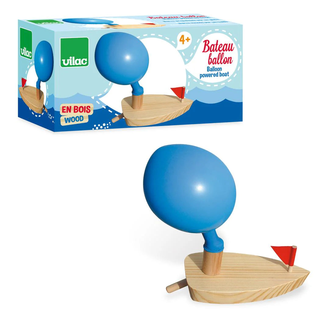 Water experiment game | Balloon Powered Boat