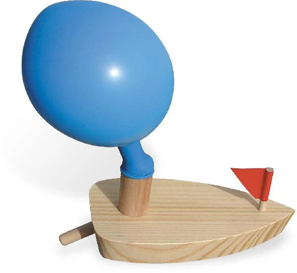 Water experiment game | Balloon Powered Boat