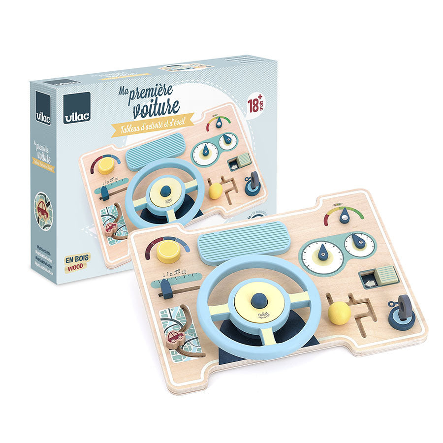 Tableau d’activité et d’éveil | Ma première voiture