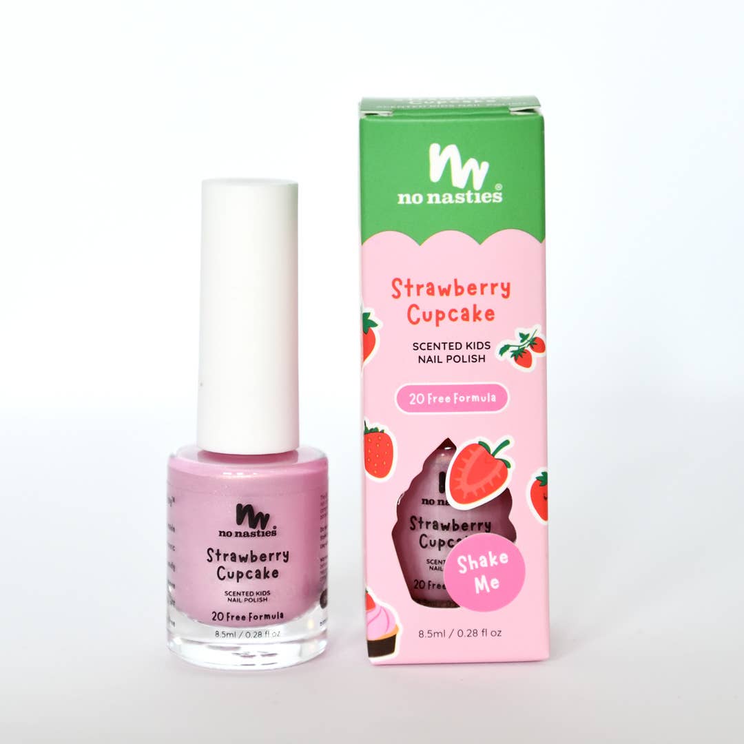 Vernis à ongles à base d'eau | Cerise | Rose vif