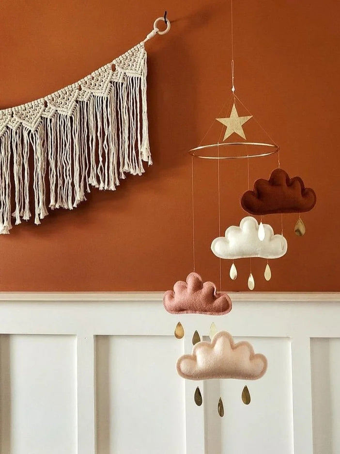 Mobile de bébé | Blush terracotta