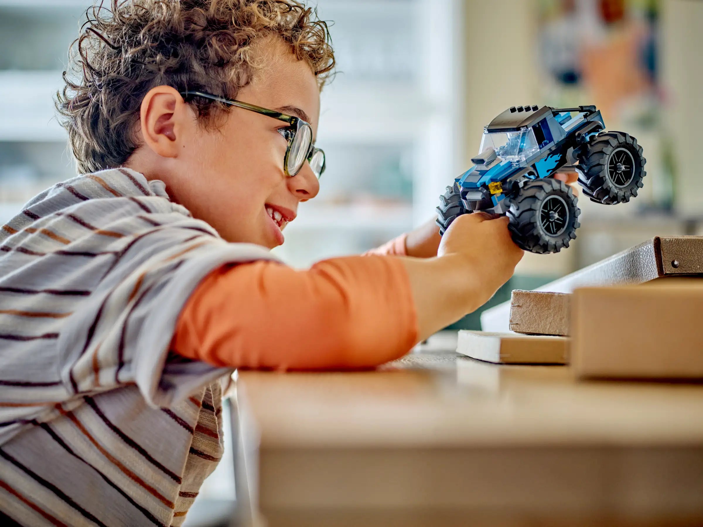 LEGO® city | Camion monstre bleu