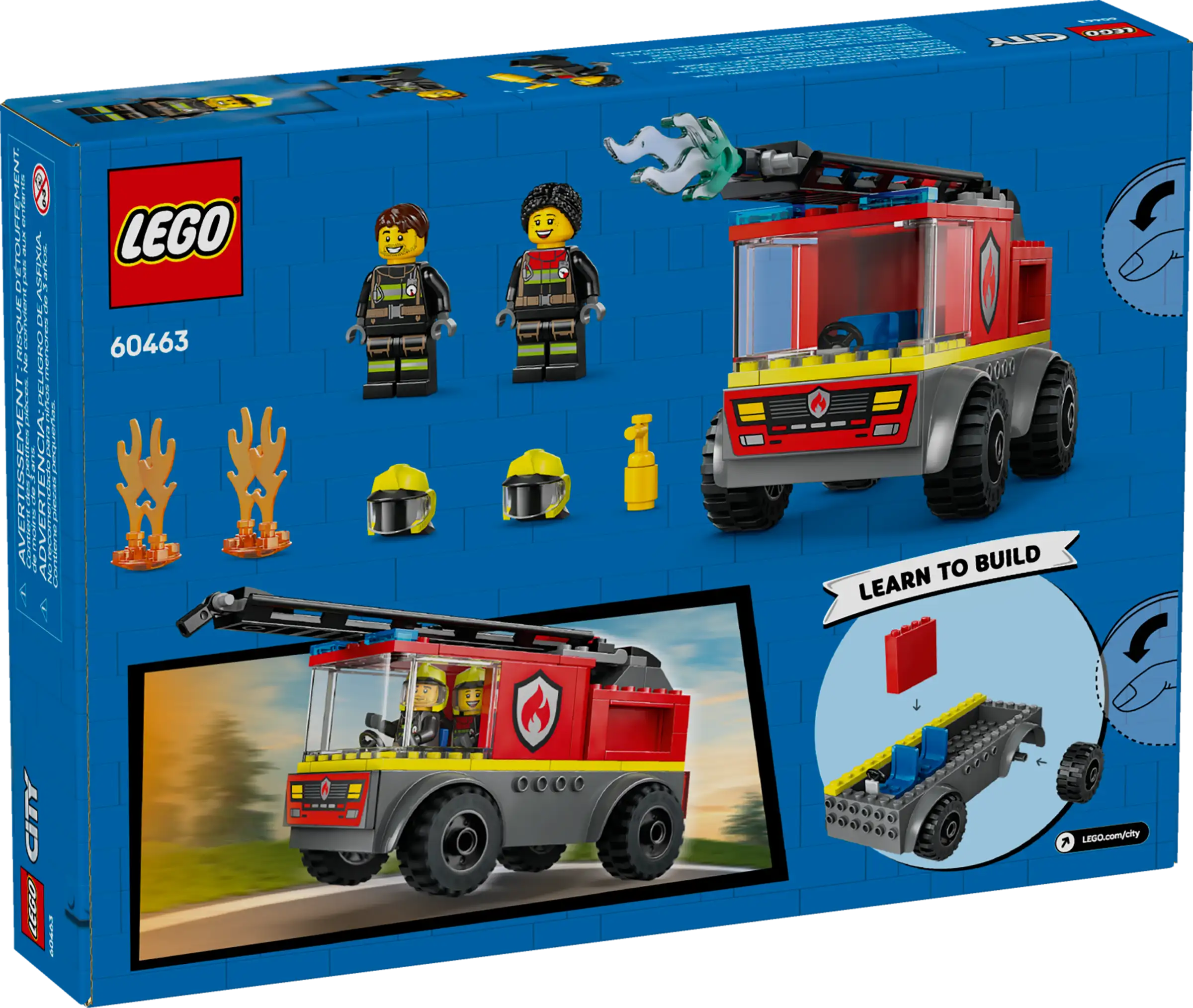LEGO® city | Le camion de pompiers avec échelle