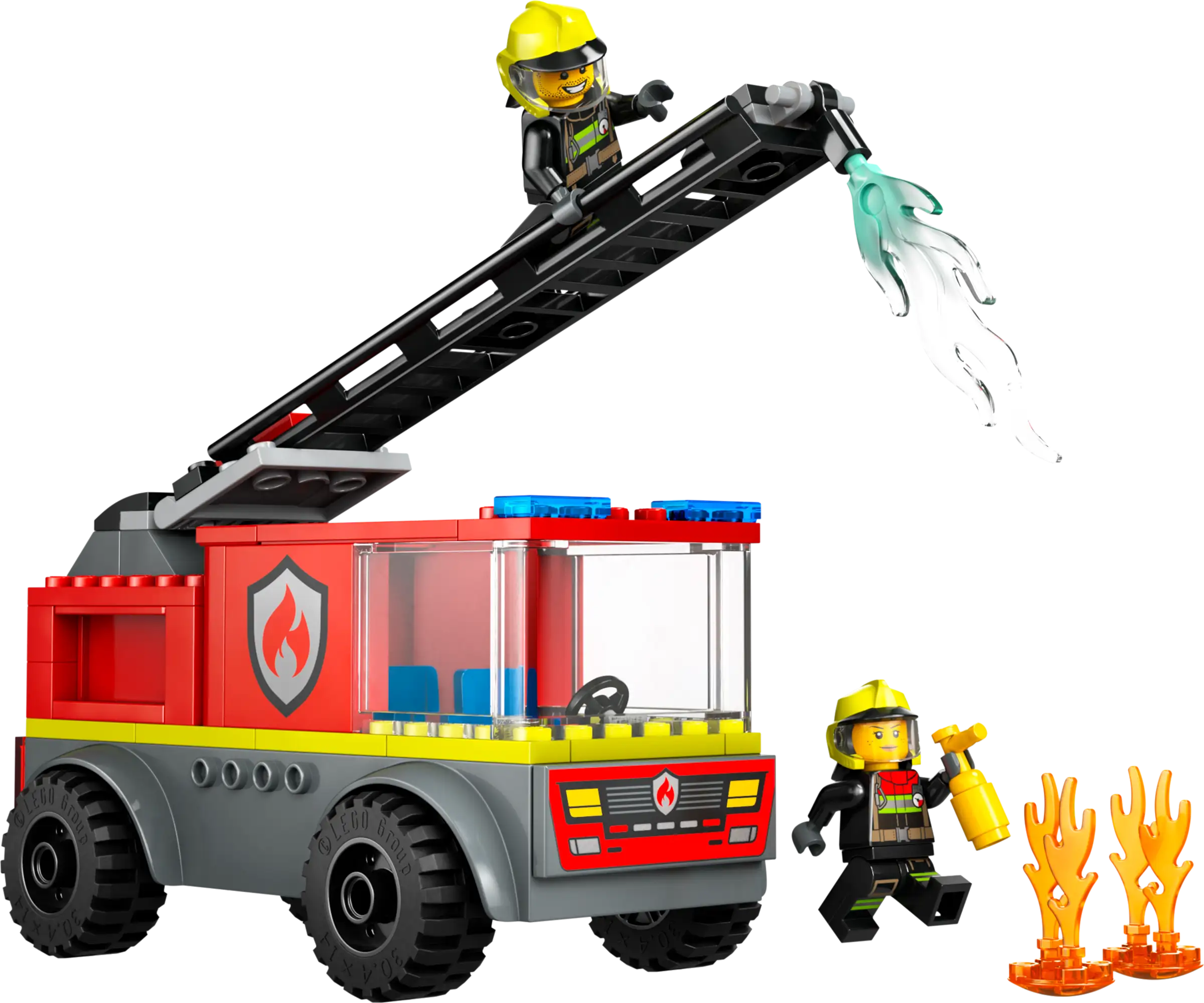 LEGO® city | Le camion de pompiers avec échelle