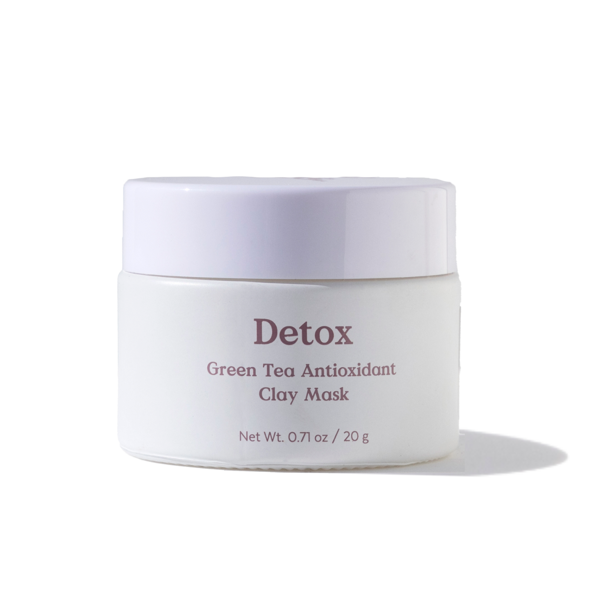 Masque antioxydant à l'argile au thé vert Detox (20g)