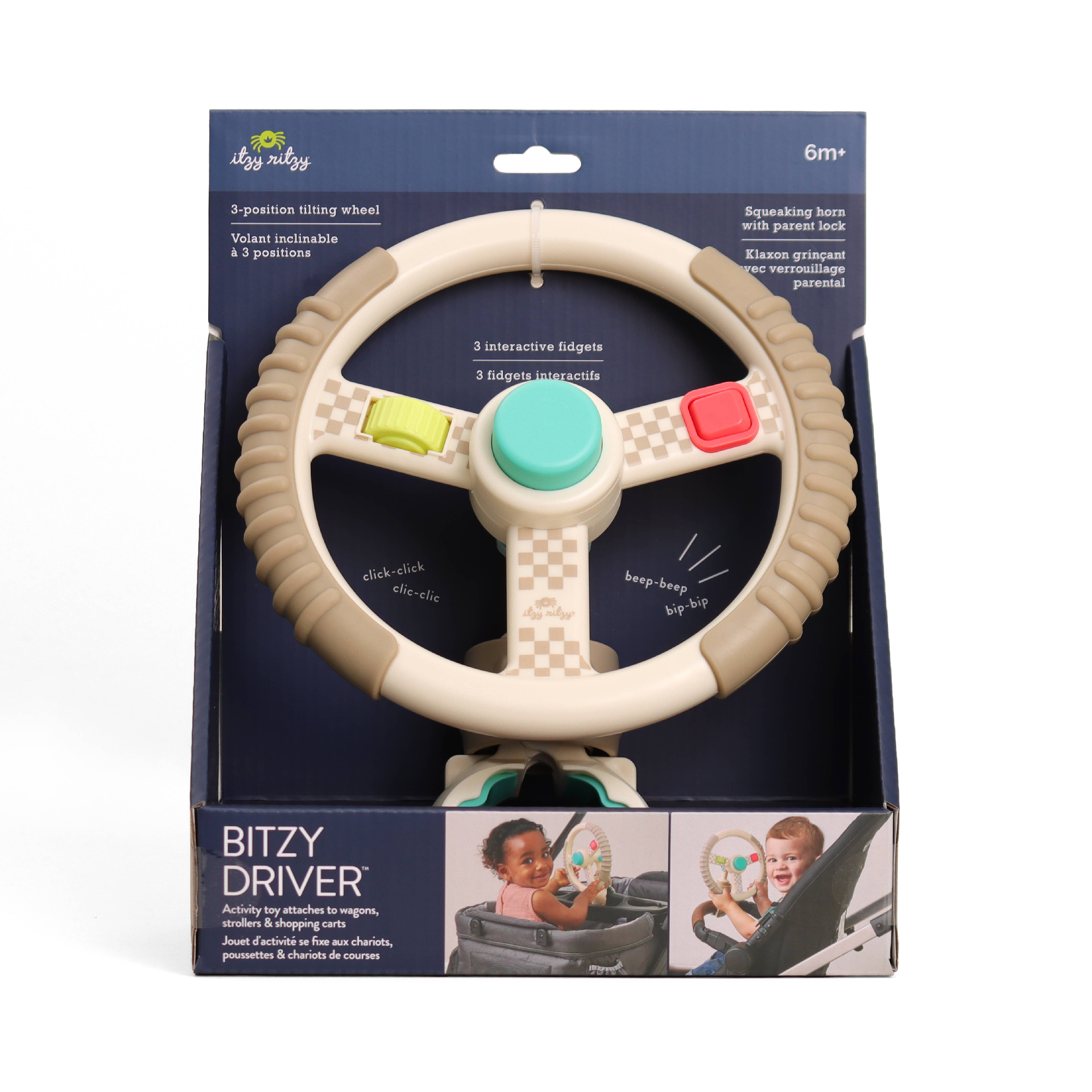 Jouet de poussette | Volant Bitzy Driver™