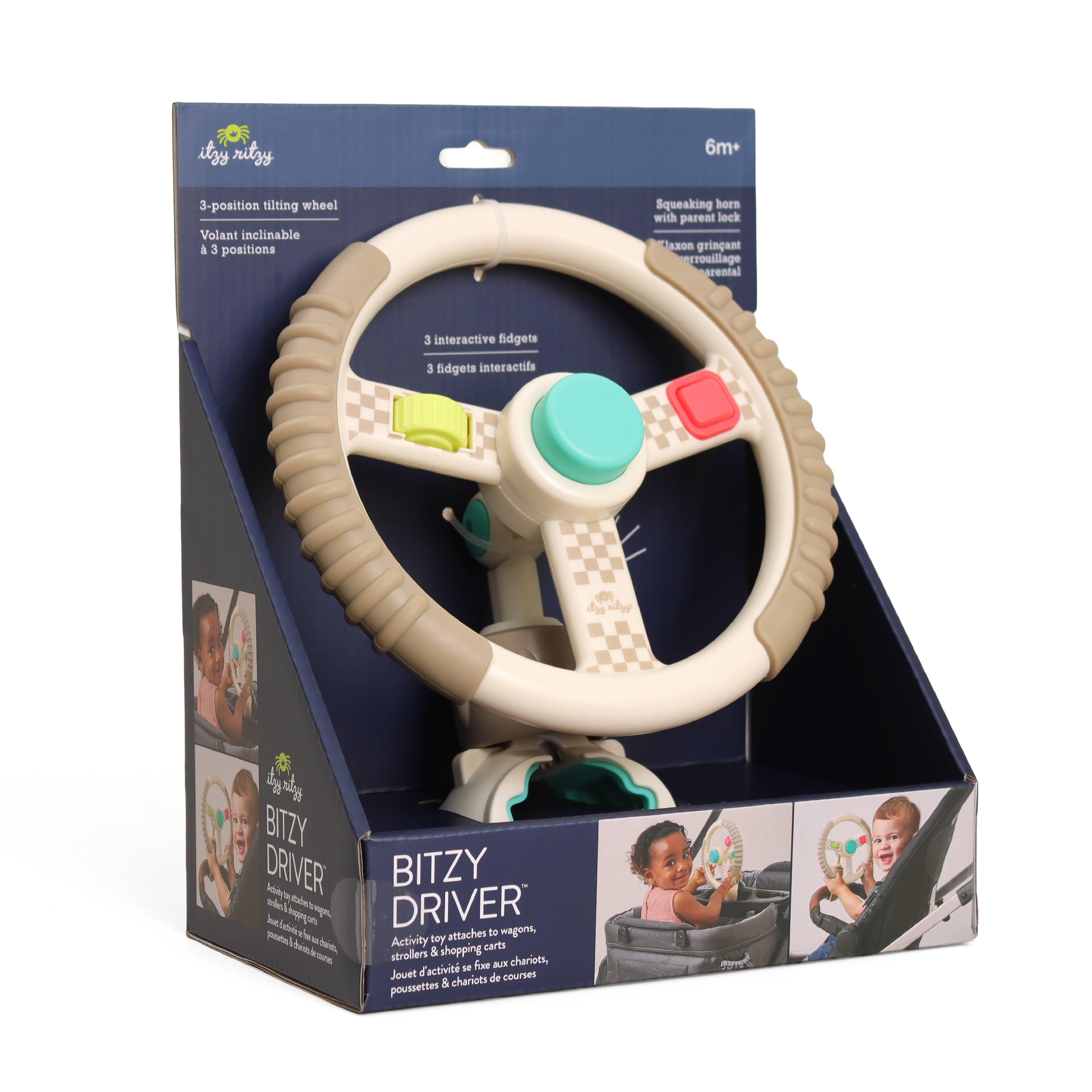 Jouet de poussette | Volant Bitzy Driver™