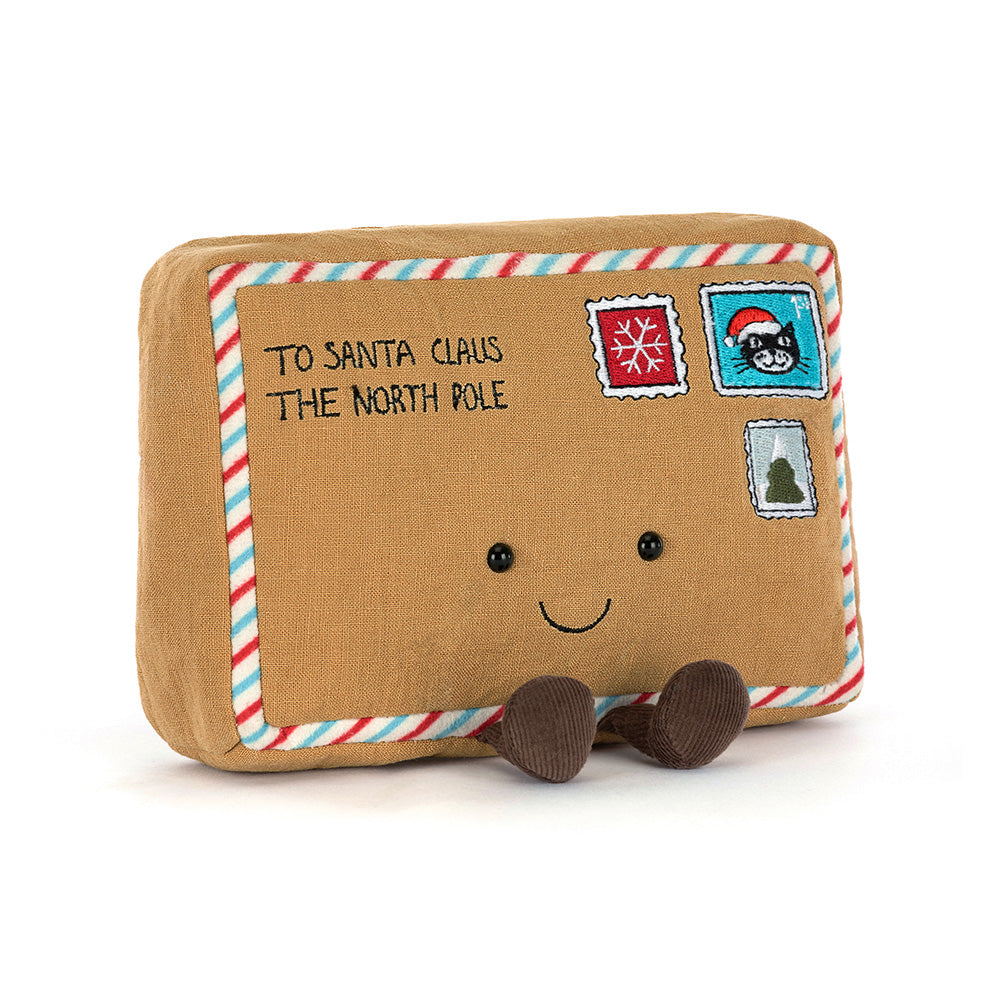 Peluche Jellycat | Lettre au Père Noël amusante