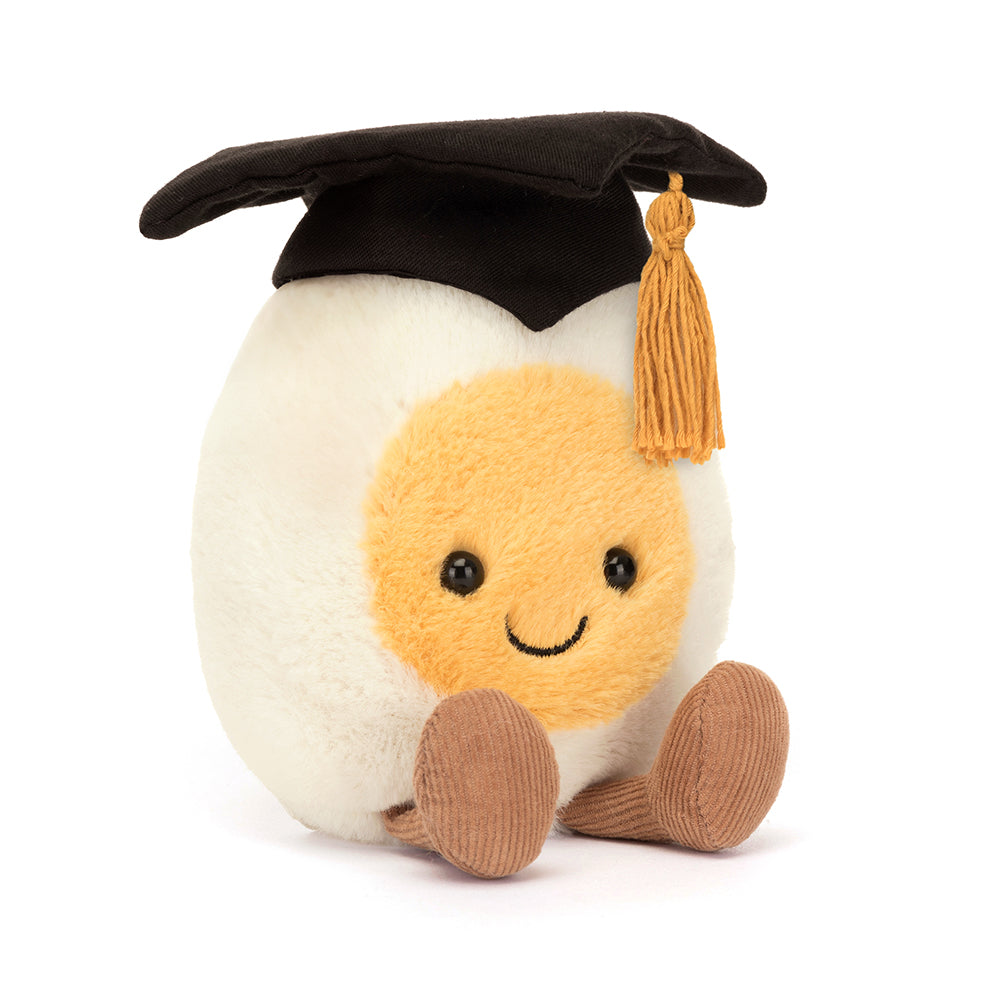 Peluche | Oeuf cuit dur amusant | Graduation