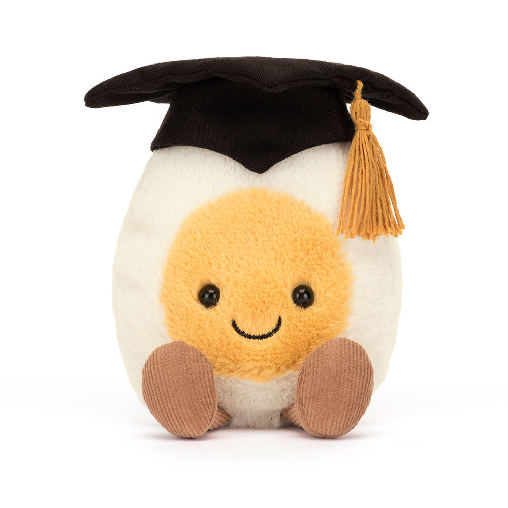 Peluche | Oeuf cuit dur amusant | Graduation