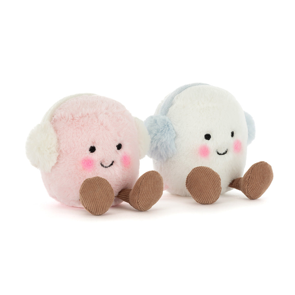 Peluche Jellycat | Guimauves Roses et Blanches Grillées amusantes
