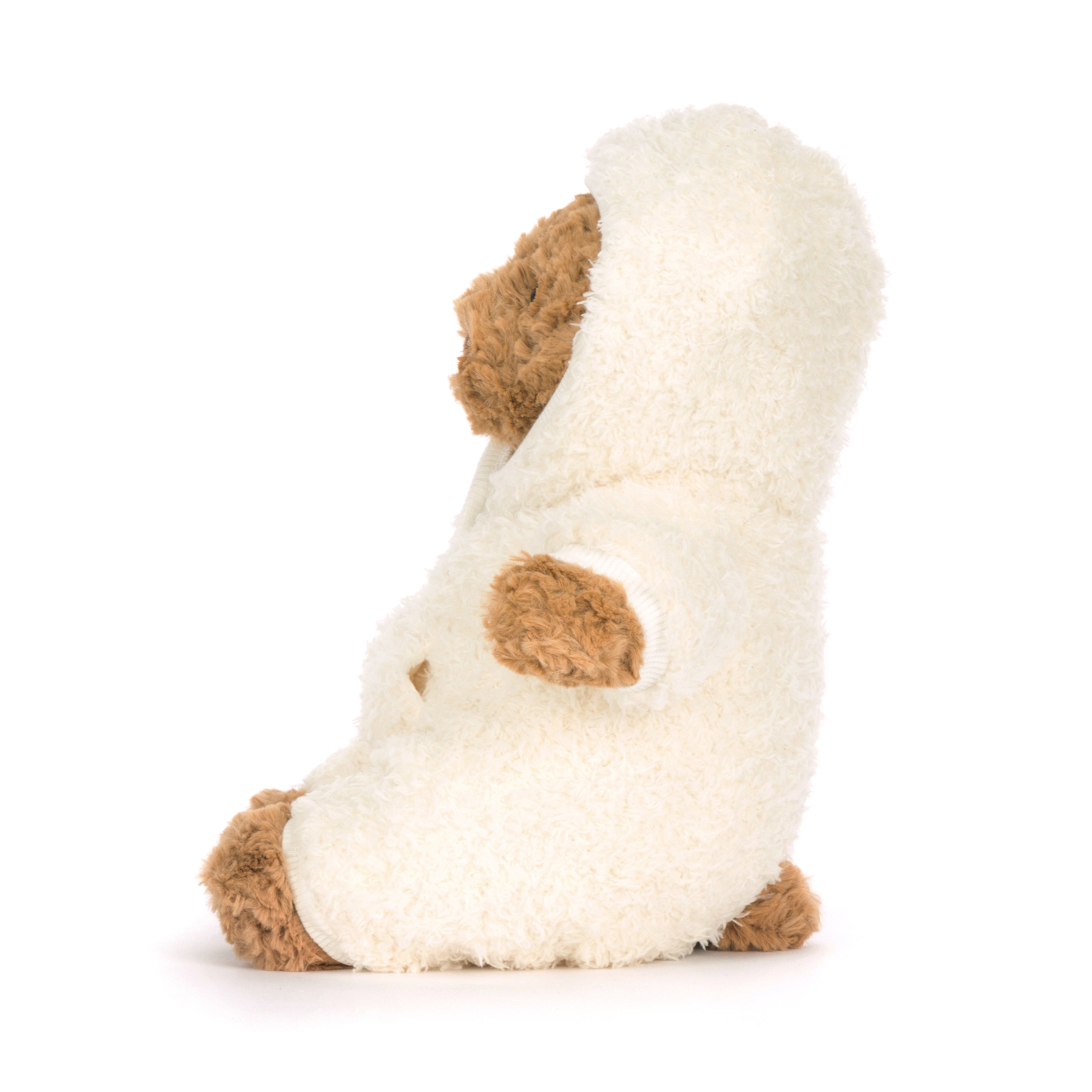 Peluche Jellycat | Ours Bartholomew en combinaison blanche all-in-one