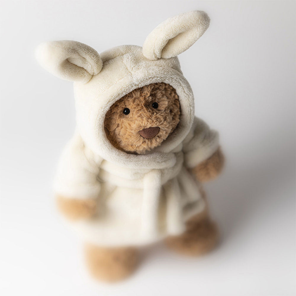 Peluche Jellycat | Bartholomew l'Ours en robe de chambre