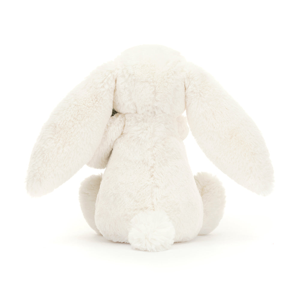 Peluche Jellycat | Lapin bashful avec sapin de Noël | Petit