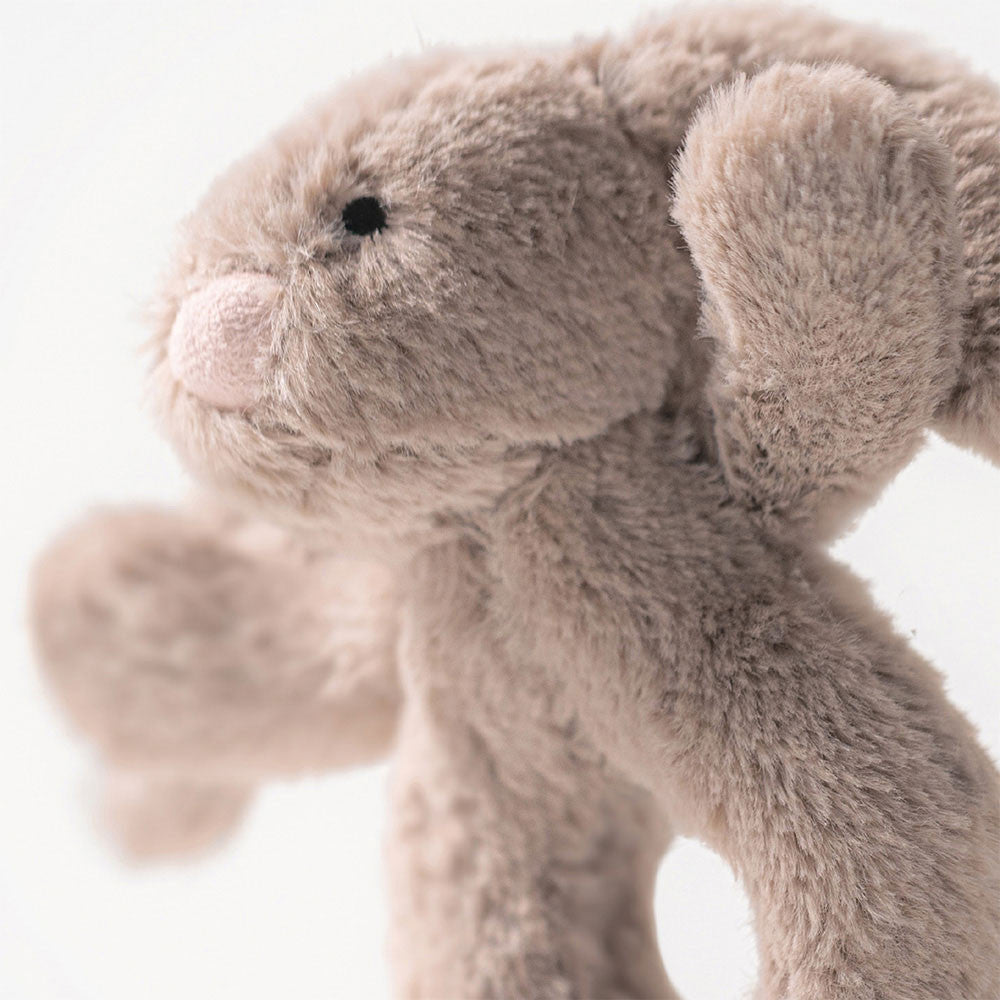 Hochet Jellycat | Lapin bashful beige
