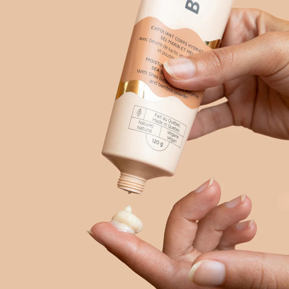 Exfoliant pour le corps | Sel marin et melon