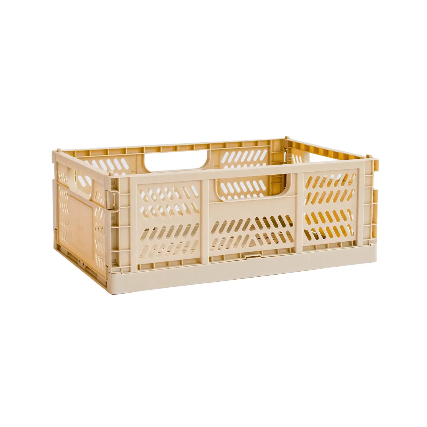 Caisse de rangement pliante | Taille grande | Sable