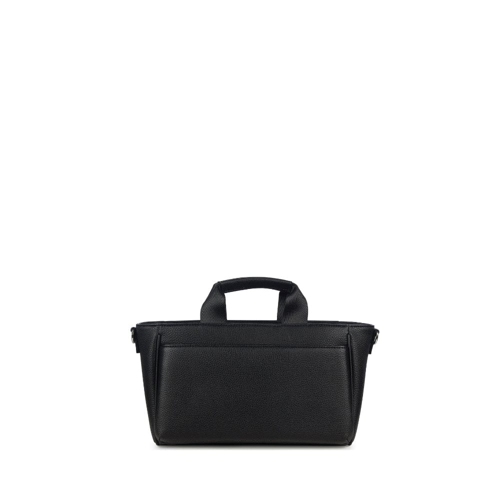 Le Daisy | Console de poussette en cuir vegan noir