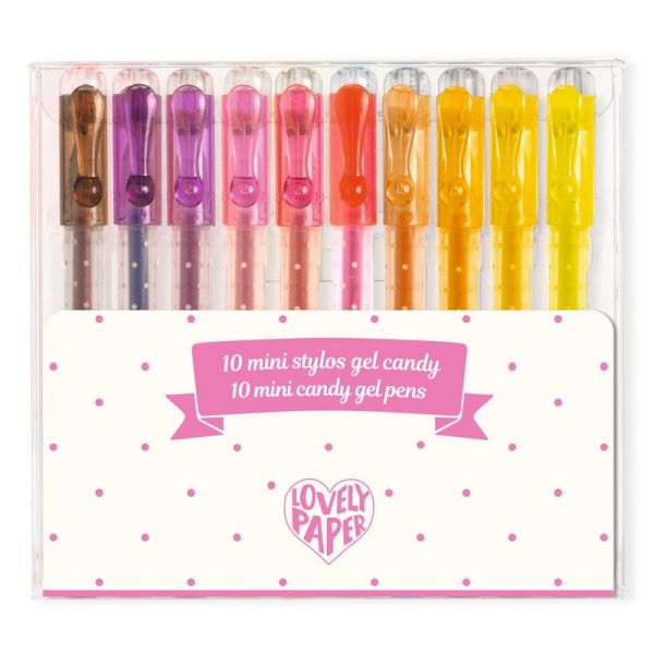 Ensemble de 10 mini stylos gel | Candy