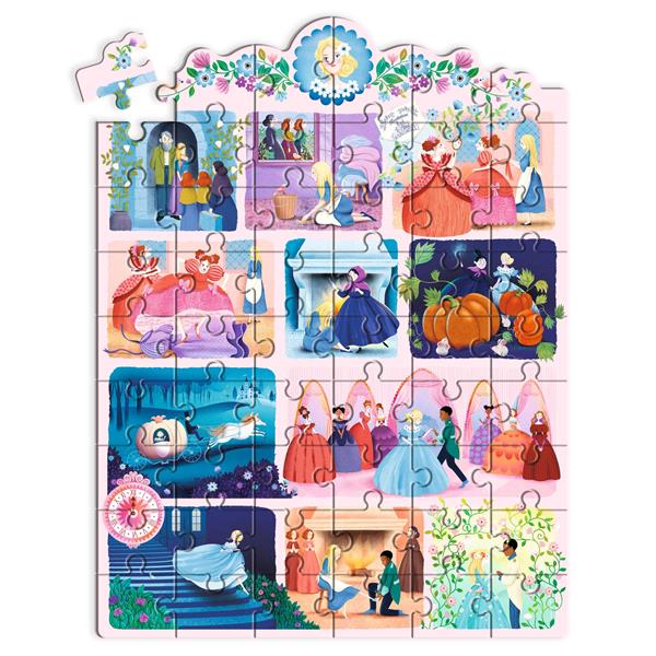 Puzzle histoire | Cendrillon | 54 pcs