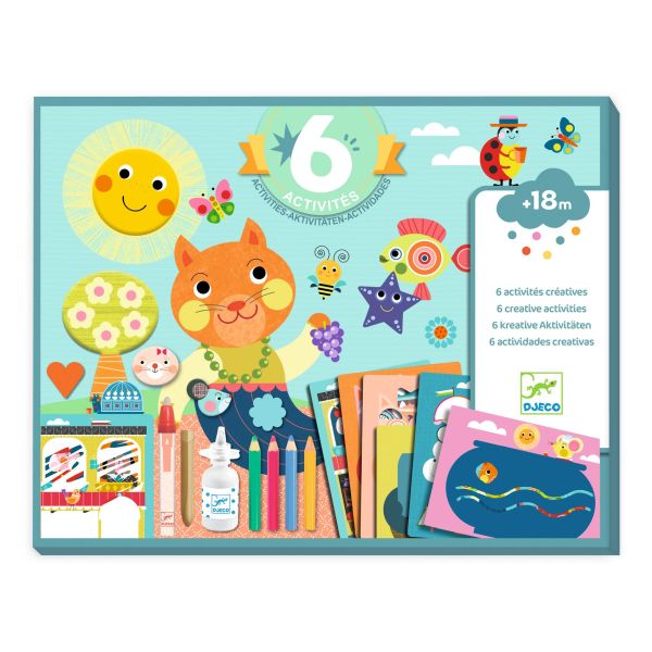 Coffret activité | Le chat et ses amis