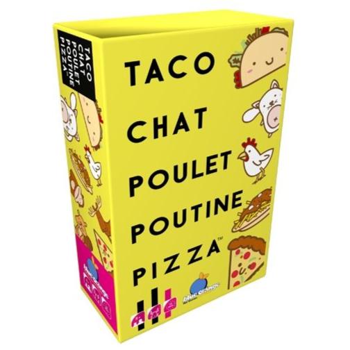 Jeu de cartes | Taco chat poulet poutine pizza