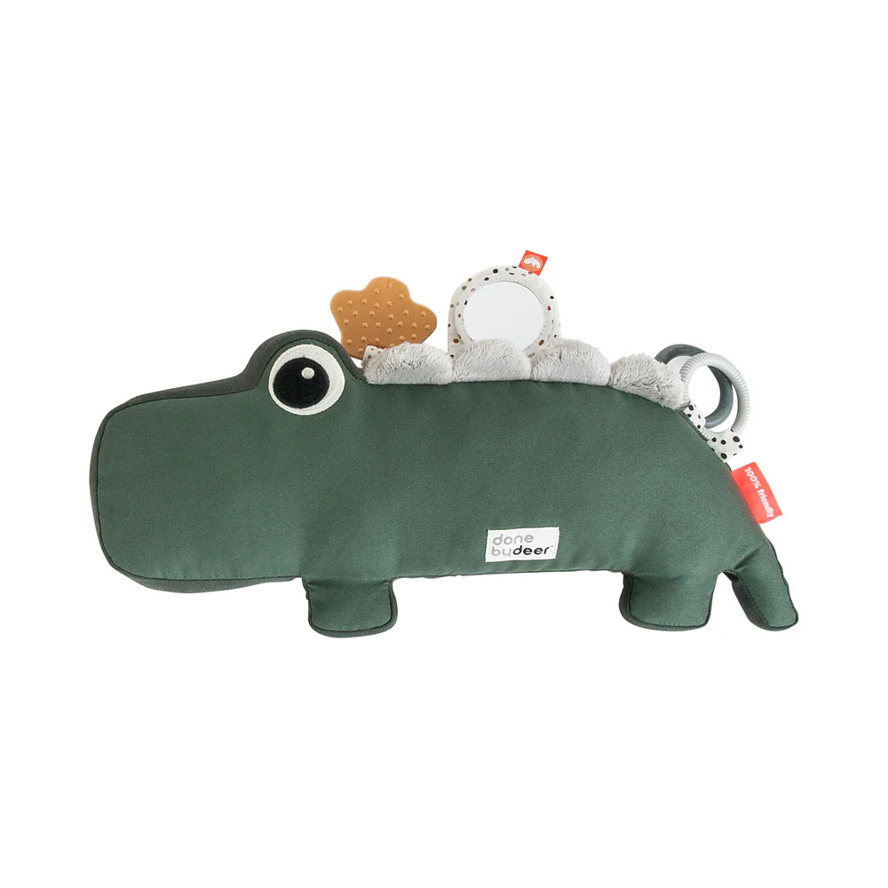 Jouet d'activité | Tummy Time Croco | Vert