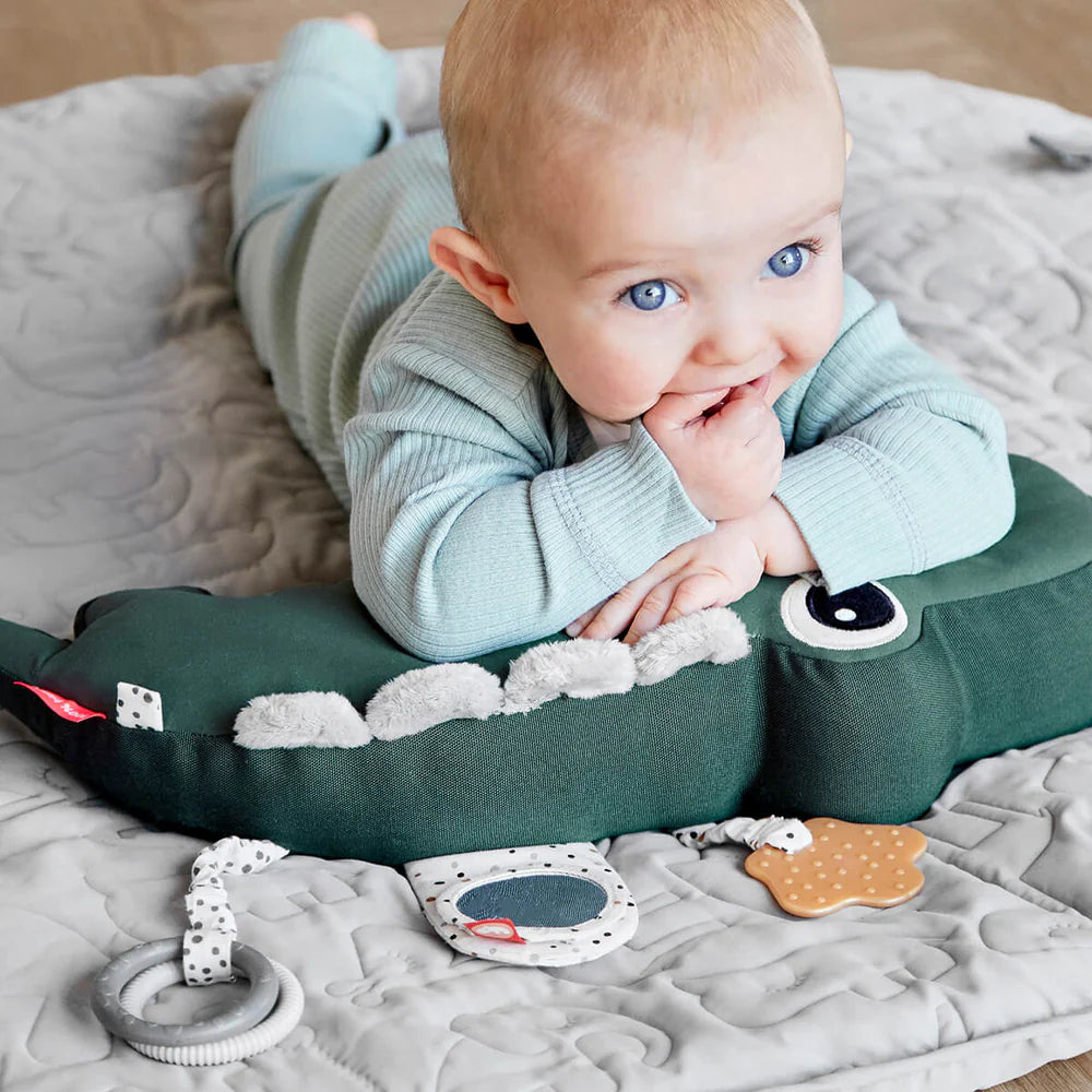 Jouet d'activité | Tummy Time Croco | Vert