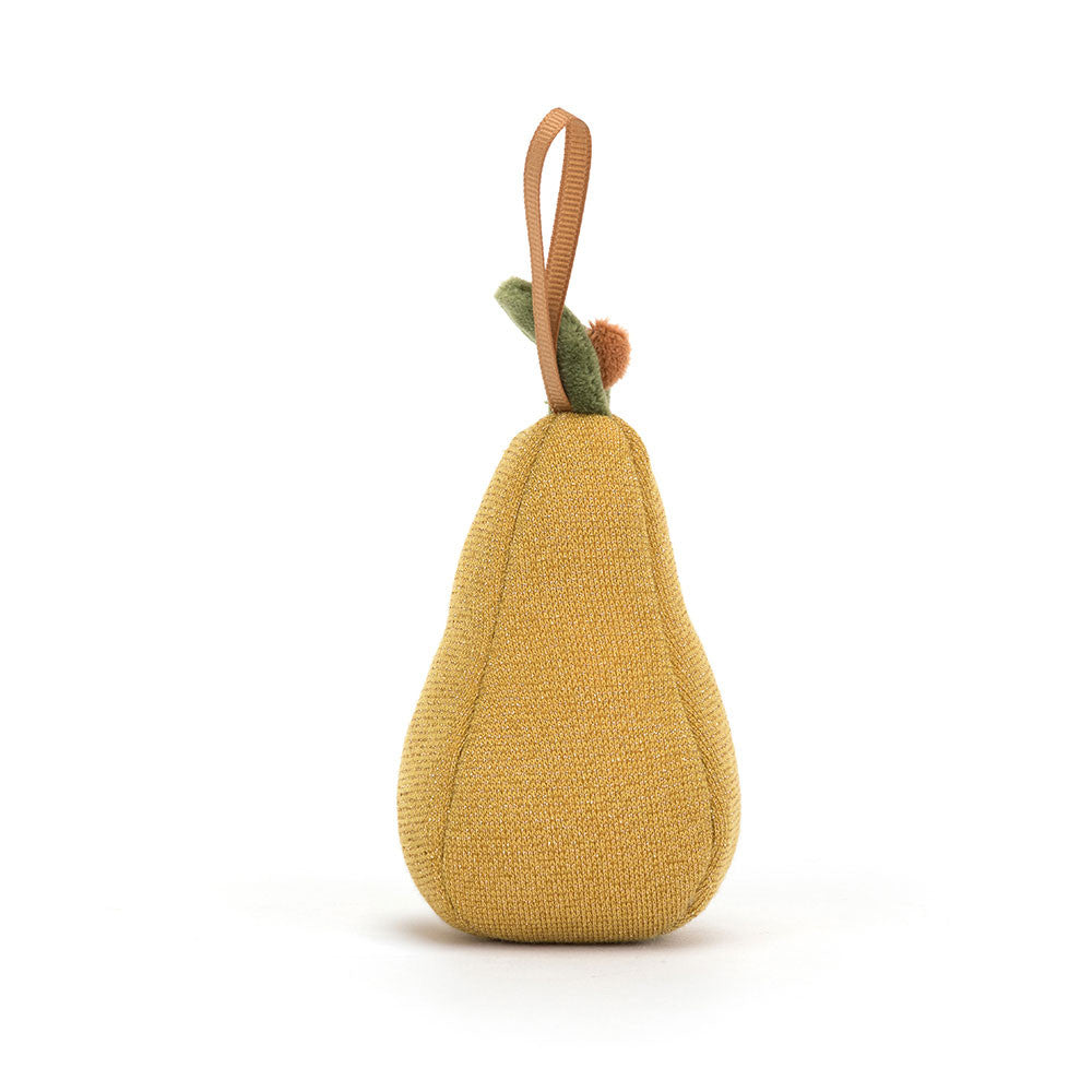 Peluche | Ornement | Poire festive