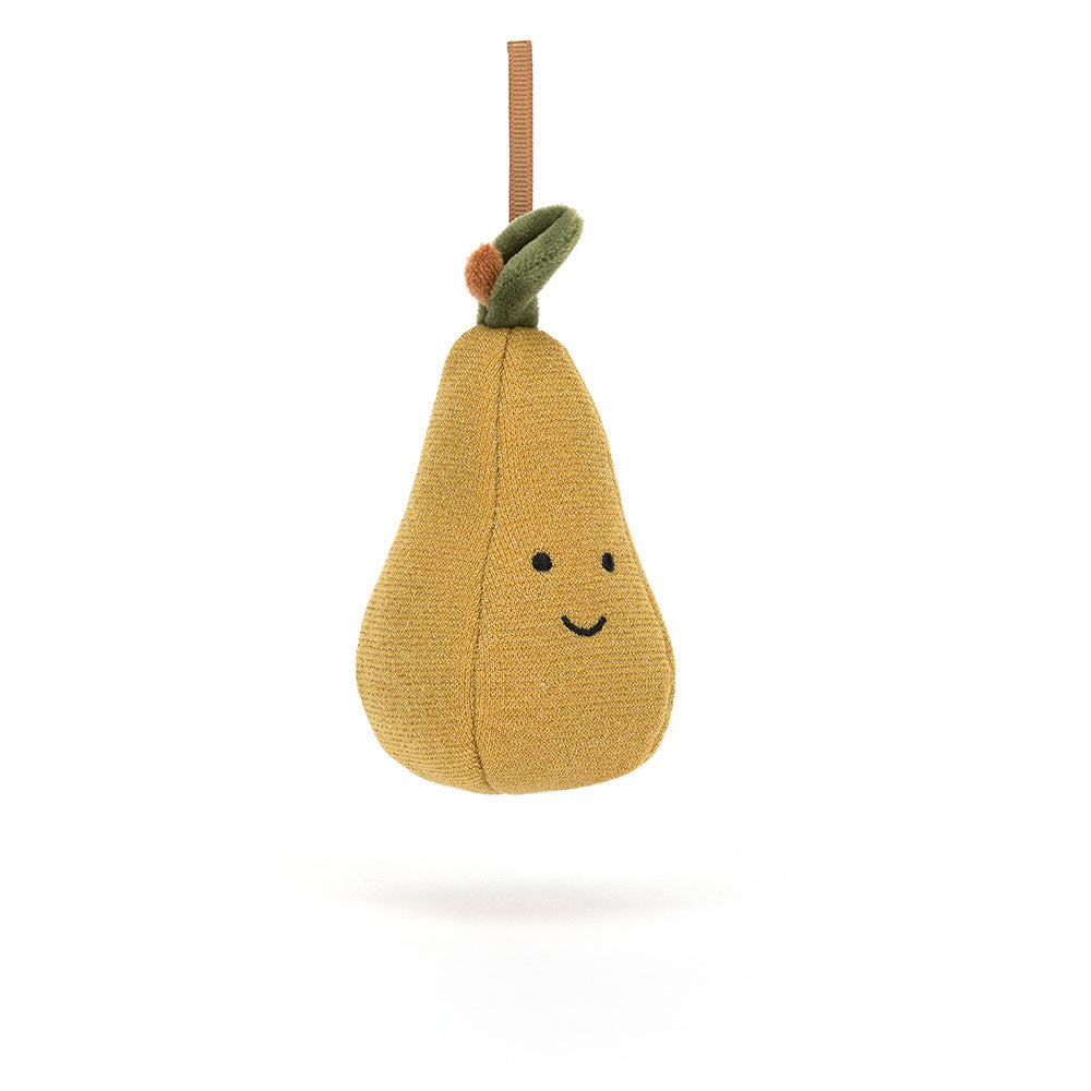 Peluche | Ornement | Poire festive