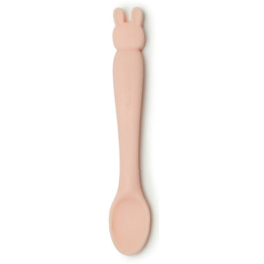 Cuillère en silicone pour nourisson | Lapin | Rose