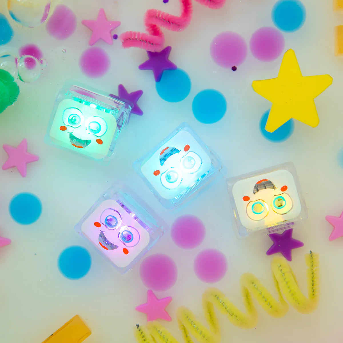 Cubes lumineux pour le bain | Party