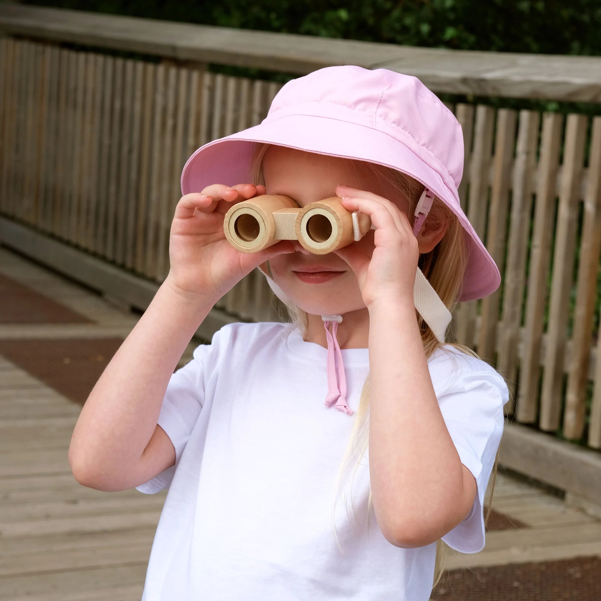 Kids Water Repellent Bucket Hat | Grey Cloud