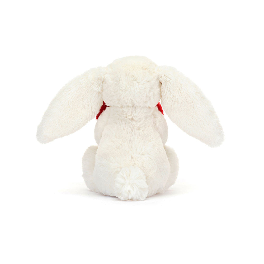 Peluche | Lapin bashful crème avec coeur