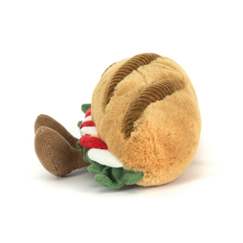 Peluche Jellycat | Baguette Caprese amusante
