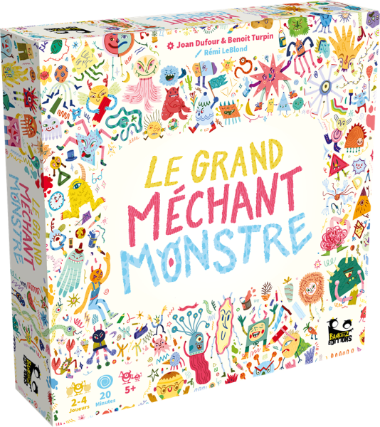 Jeu de dessin | Le grand méchant monstre