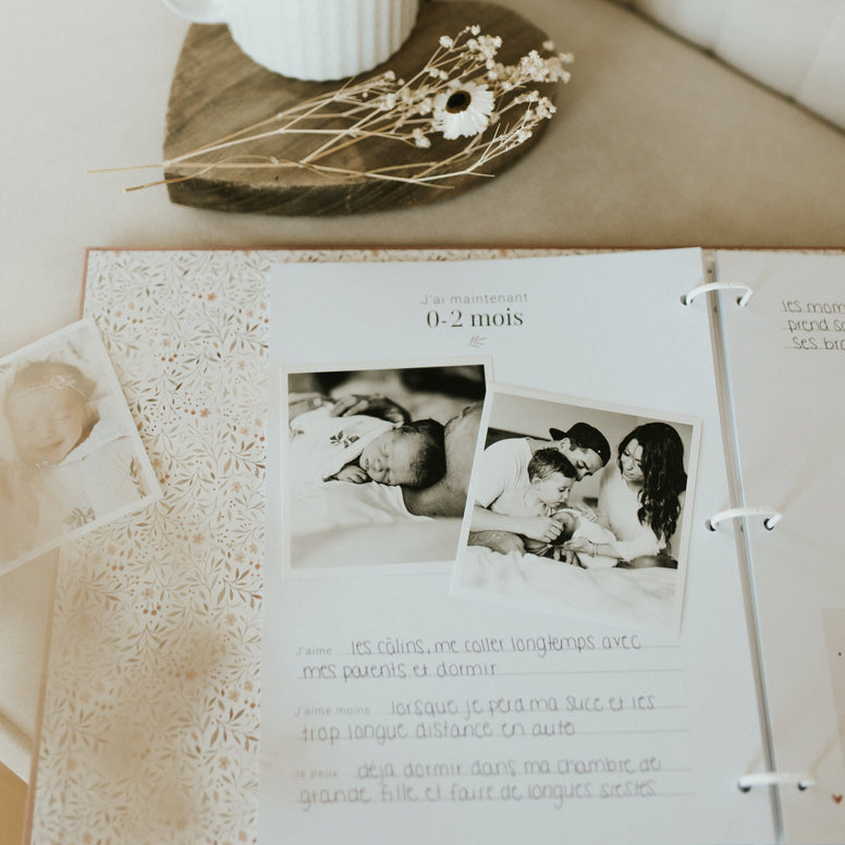Livre de bébé | Rose scintillant