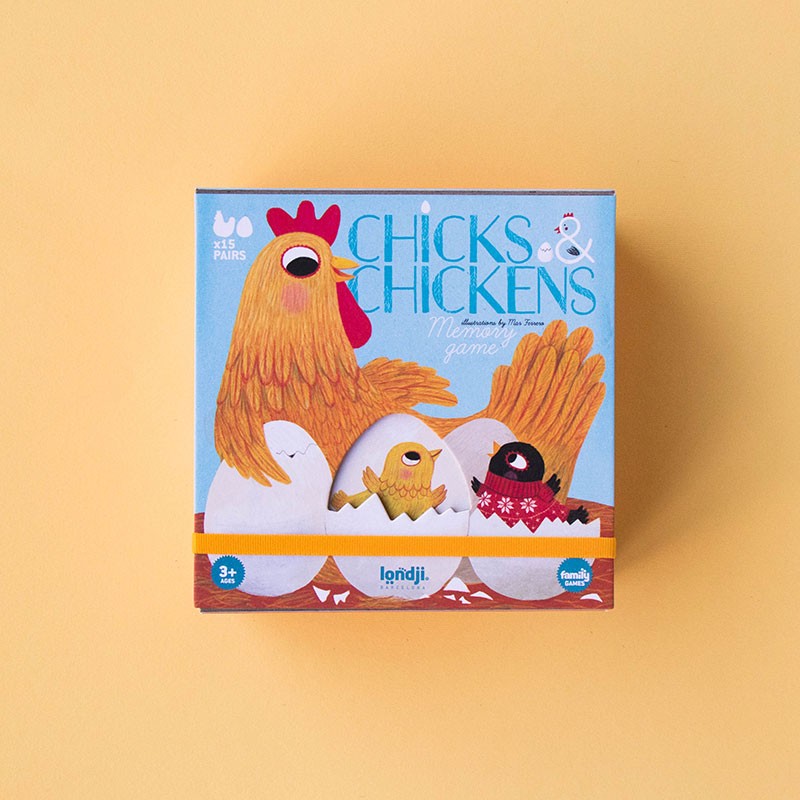 Jeu de mémoire | Poulets & poussins