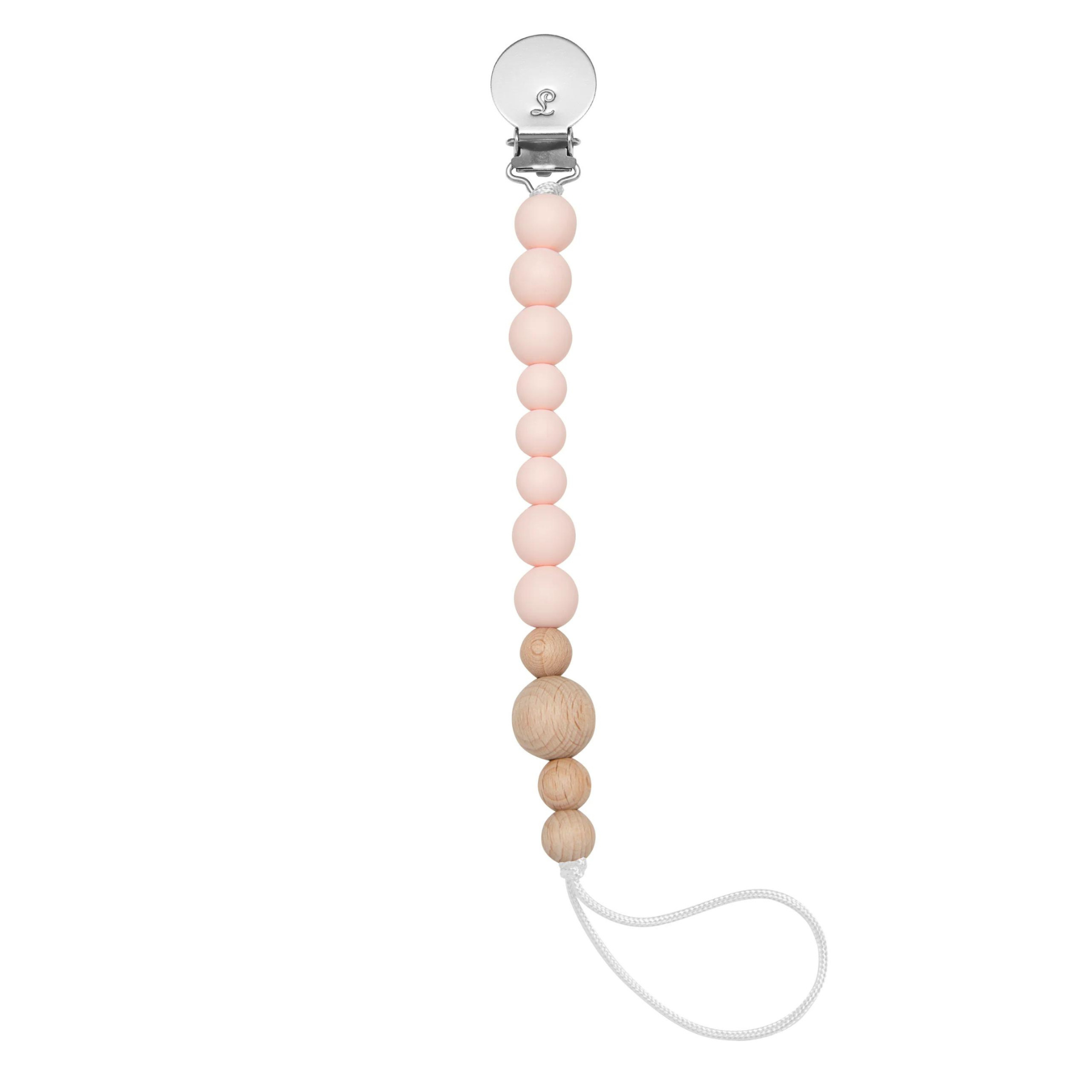 Attache-suce | Bois & silicone | Rose