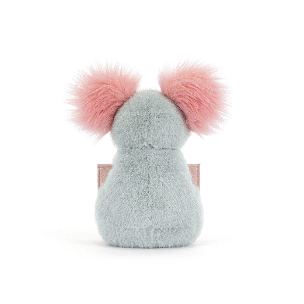 Peluche Jellycat Koala avec message et enveloppe rose – Jellycat Koala with Message and pink envelop plush – Olie & co