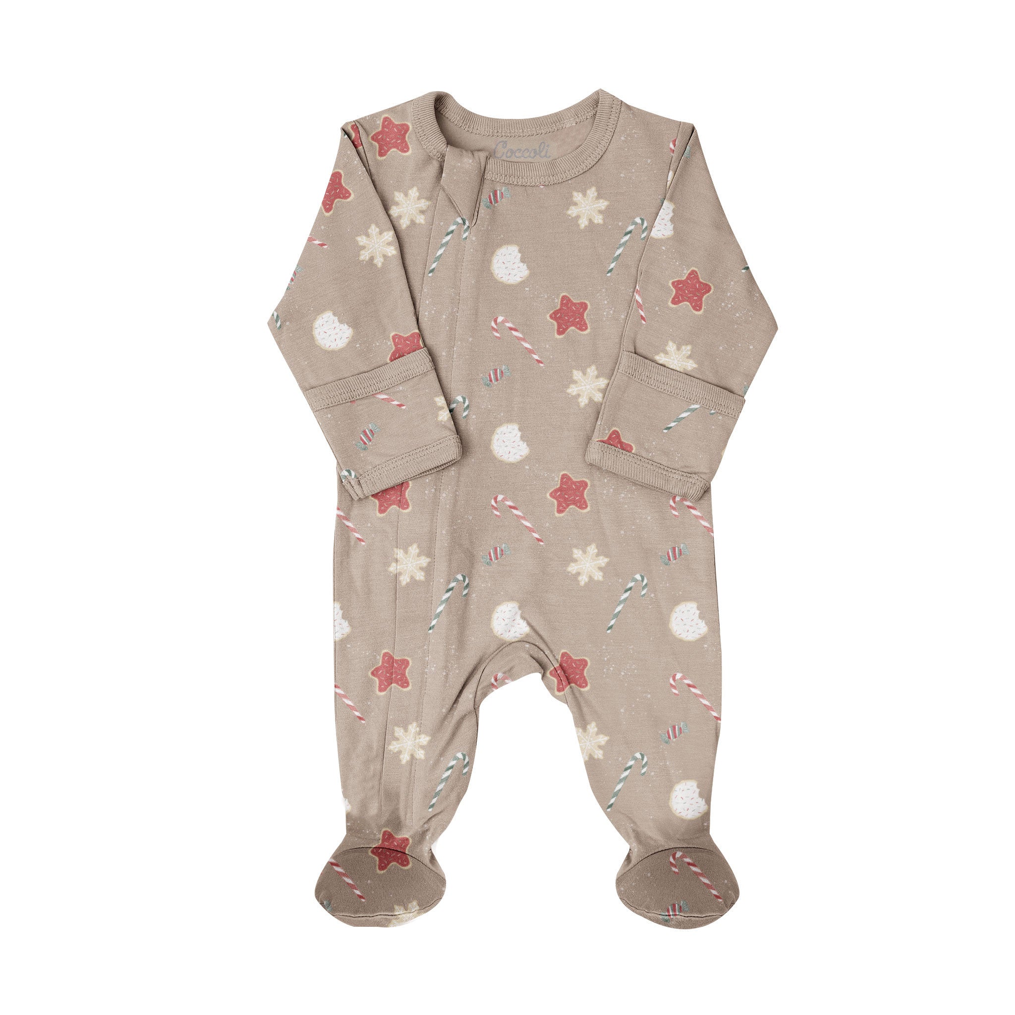 Pyjama à pattes en Tencel™ | Biscuits au clair de lune