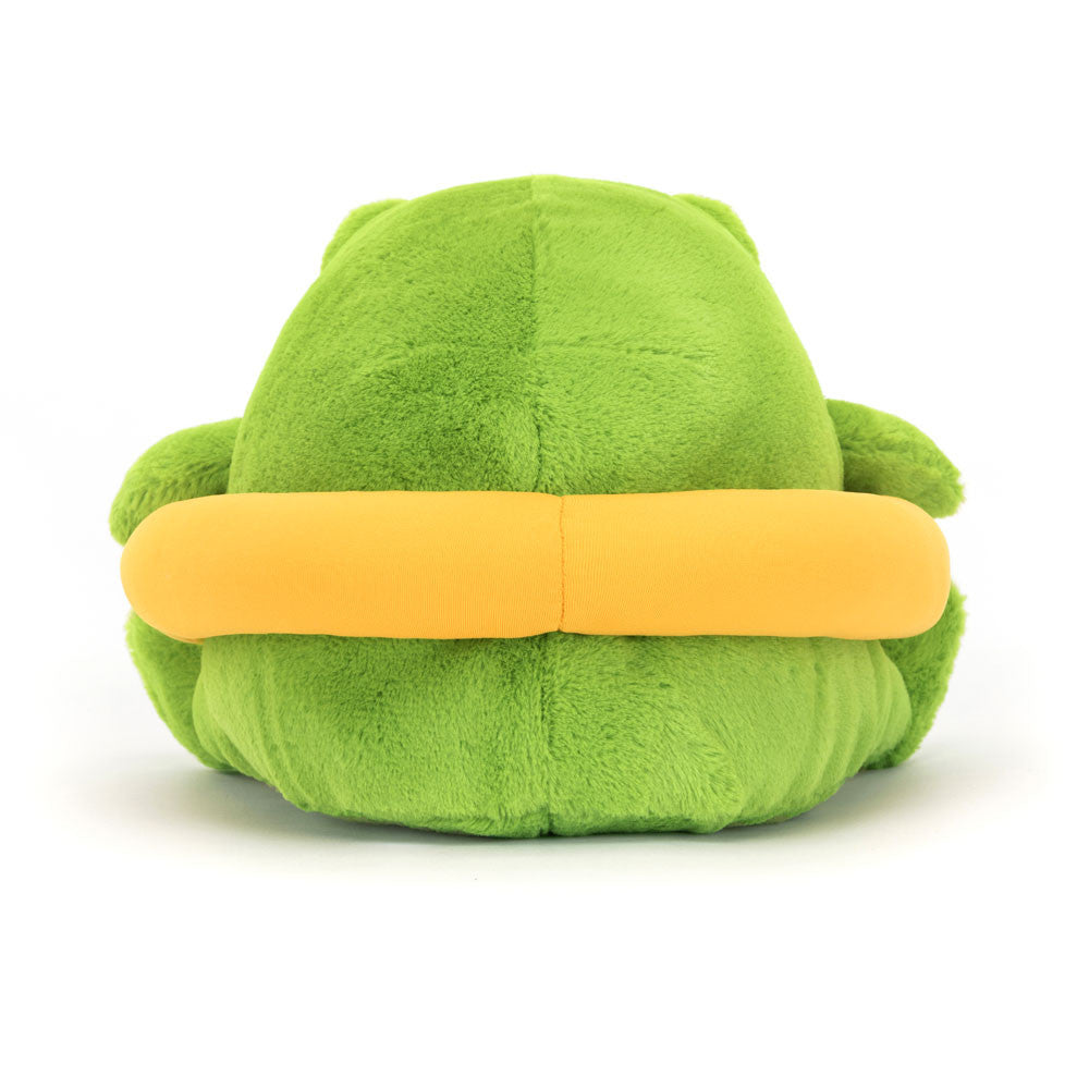Peluche | Ricky Rain le grenouille avec sa bouée